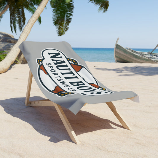 Nauti Boys Logo Beach Towel