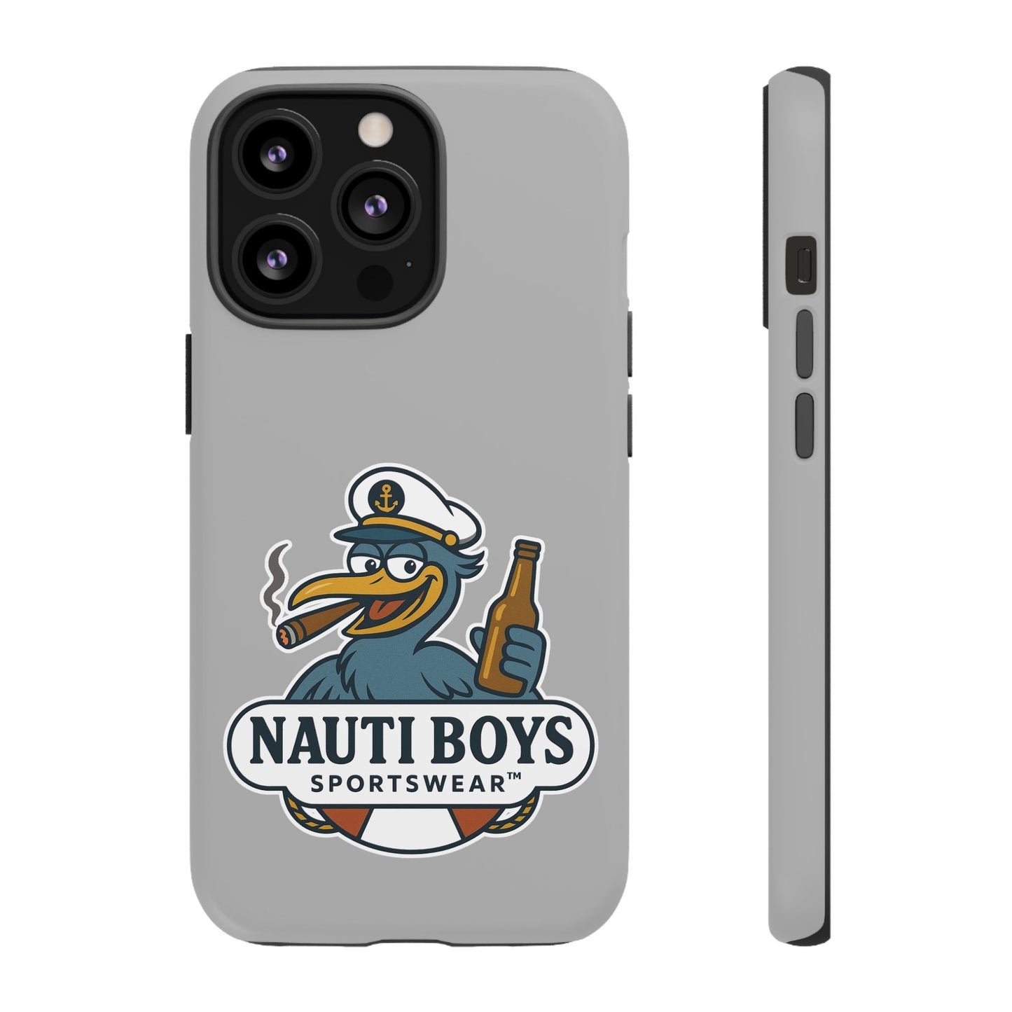 Nauti Boys 'Buzz the Heron' iPhone Case