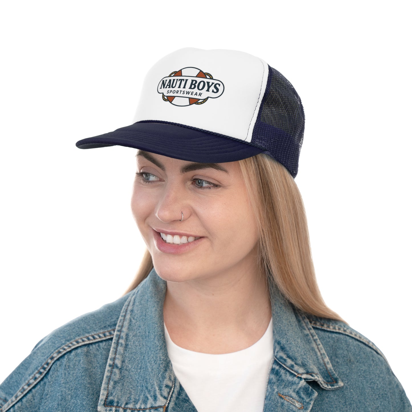 Nauti Boys Logo Trucker Cap