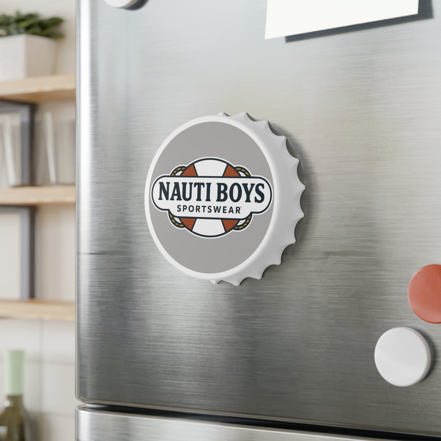 Nauti Boys Magnetic Bottle Opener