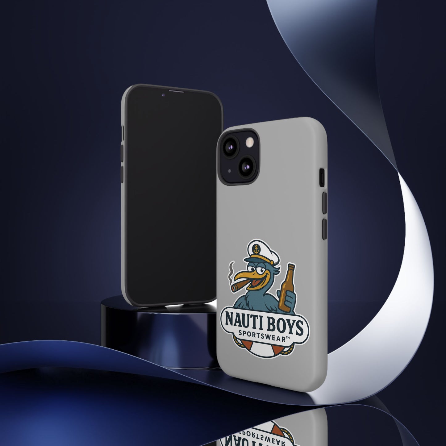 Nauti Boys 'Buzz the Heron' iPhone Case