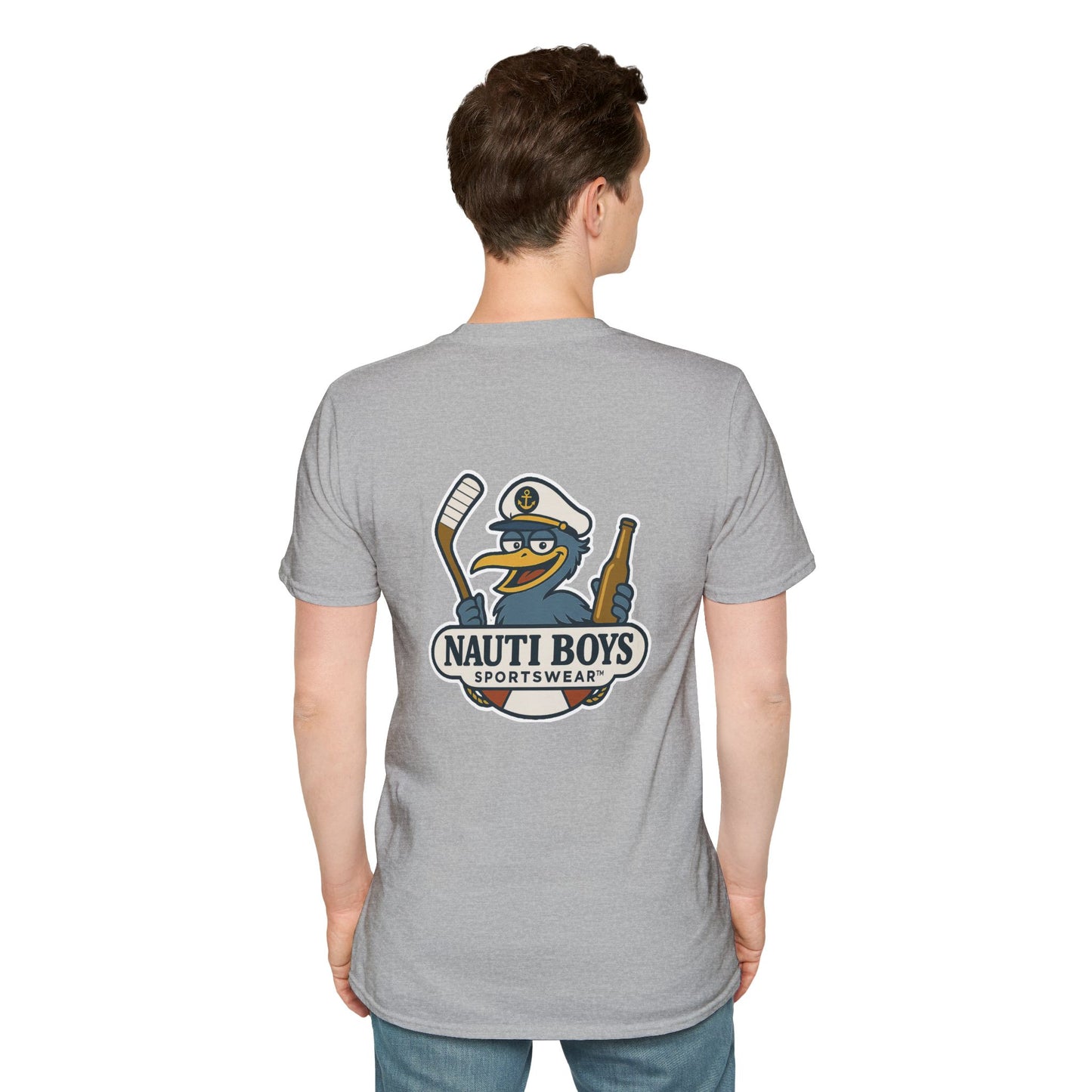 Unisex 'Beer League' Hockey Softstyle T-Shirt