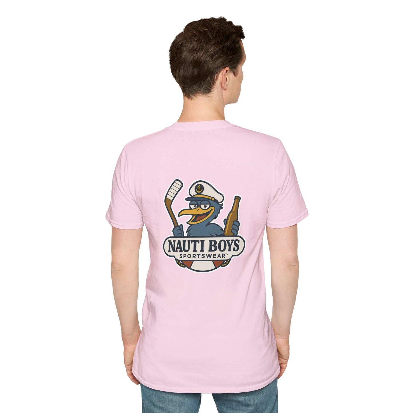 Unisex 'Beer League' Hockey Softstyle T-Shirt