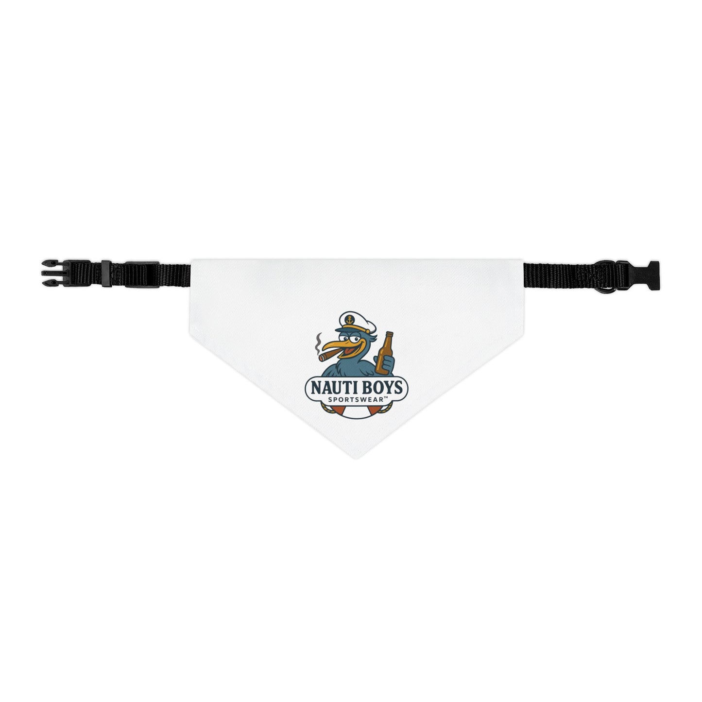 Nauti Boys 'Buzz the Heron' Adjustable Pet Bandana