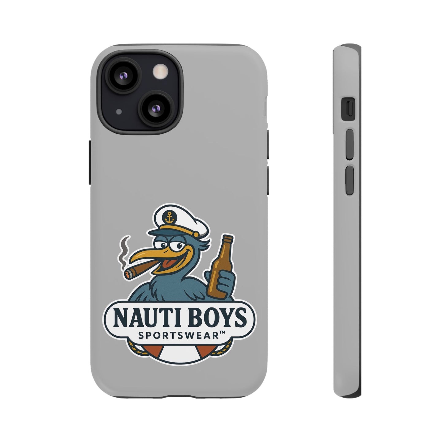 Nauti Boys 'Buzz the Heron' iPhone Case