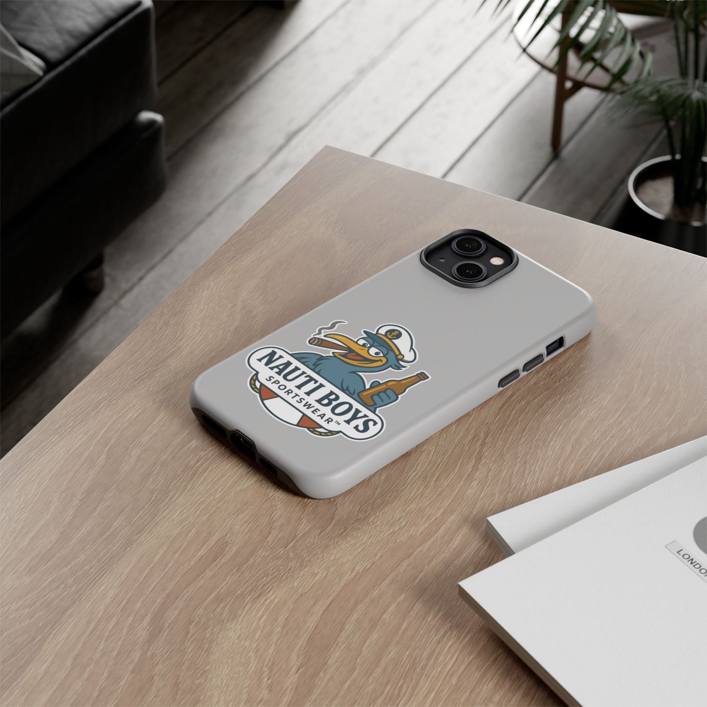 Nauti Boys 'Buzz the Heron' iPhone Case