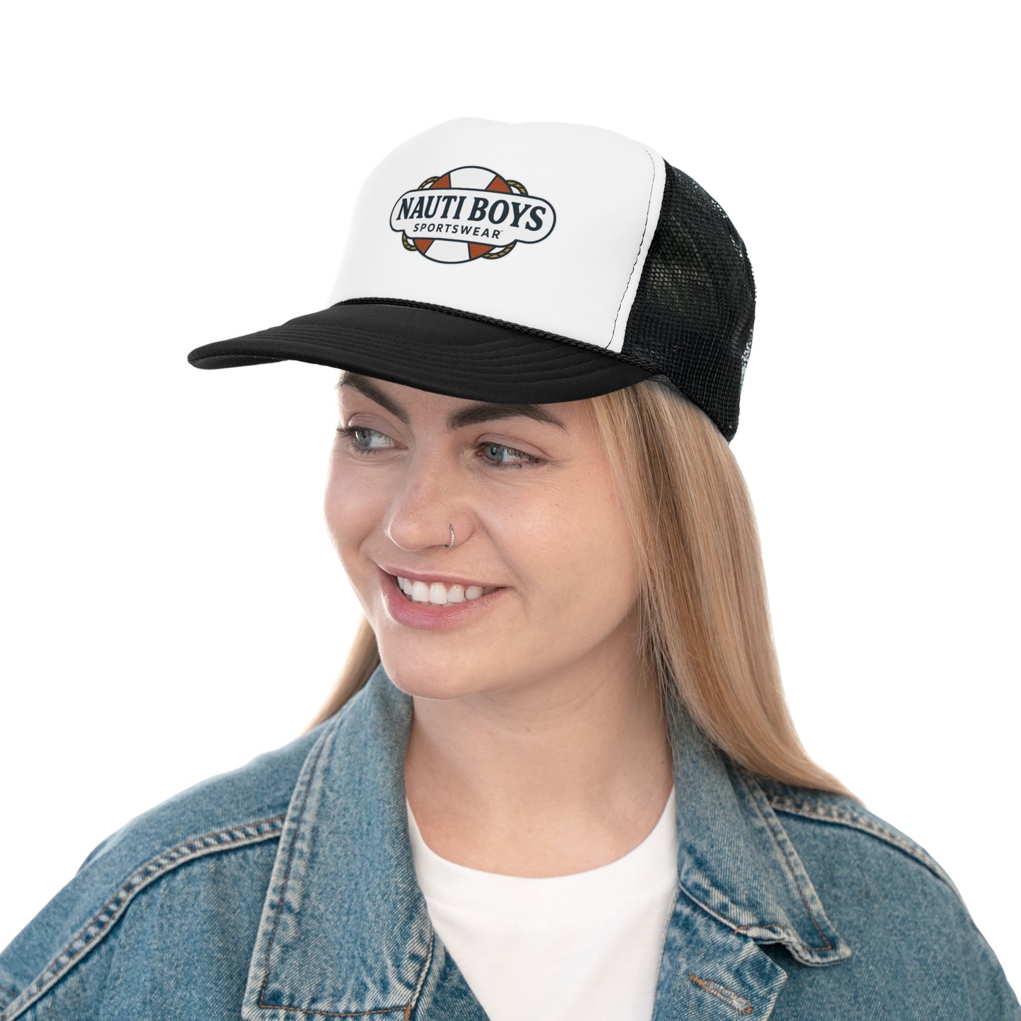 Nauti Boys Logo Trucker Cap