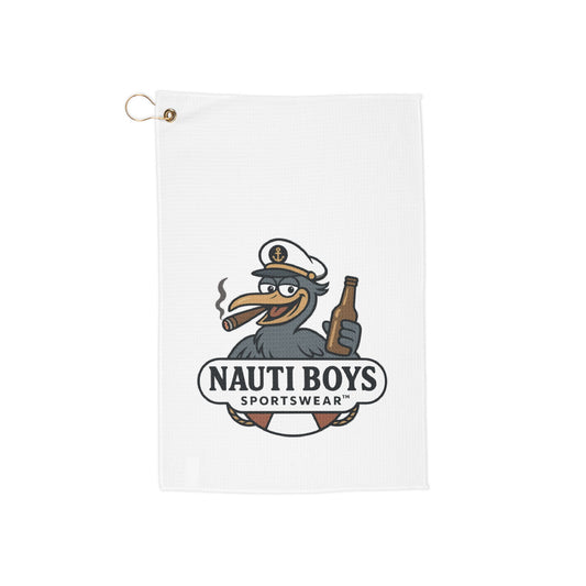 Nauti Boys 'Buzz the Heron' Golf Towel