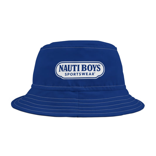 Nauti Boys Logo Bucket Hat - Blue