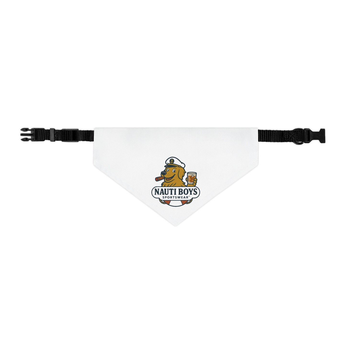 Nauti Boys 'Golden Boy' Adjustable Pet Bandana
