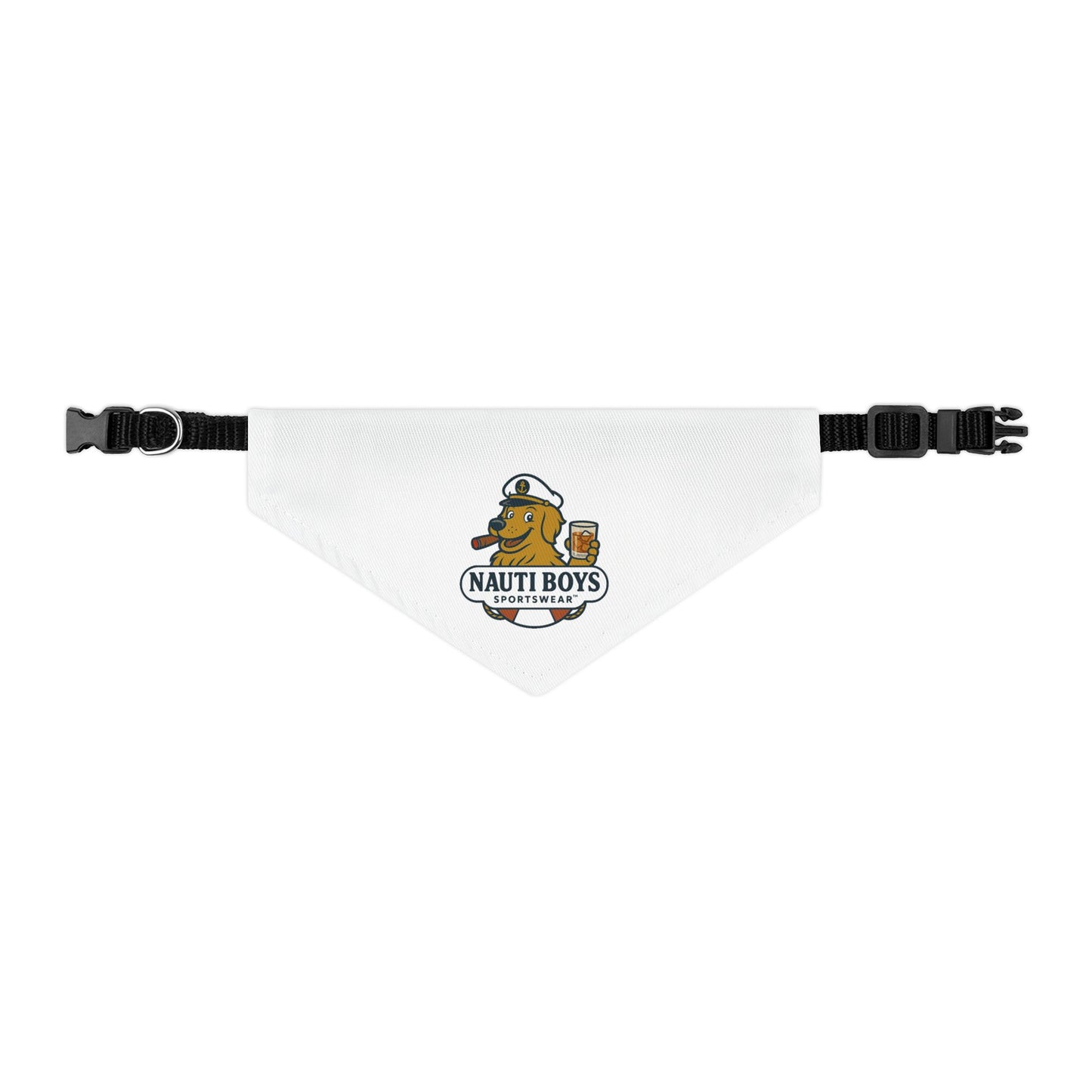 Nauti Boys 'Golden Boy' Adjustable Pet Bandana