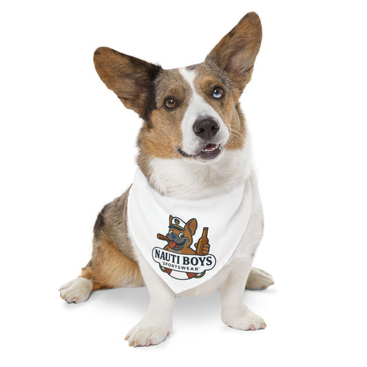 Nauti Boys 'French Toast' Adjustable Pet Bandana