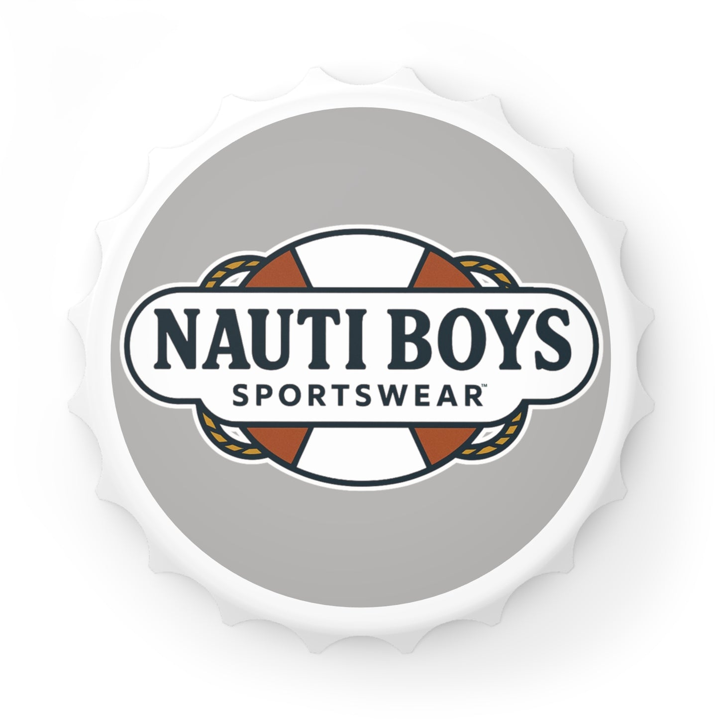 Nauti Boys Magnetic Bottle Opener