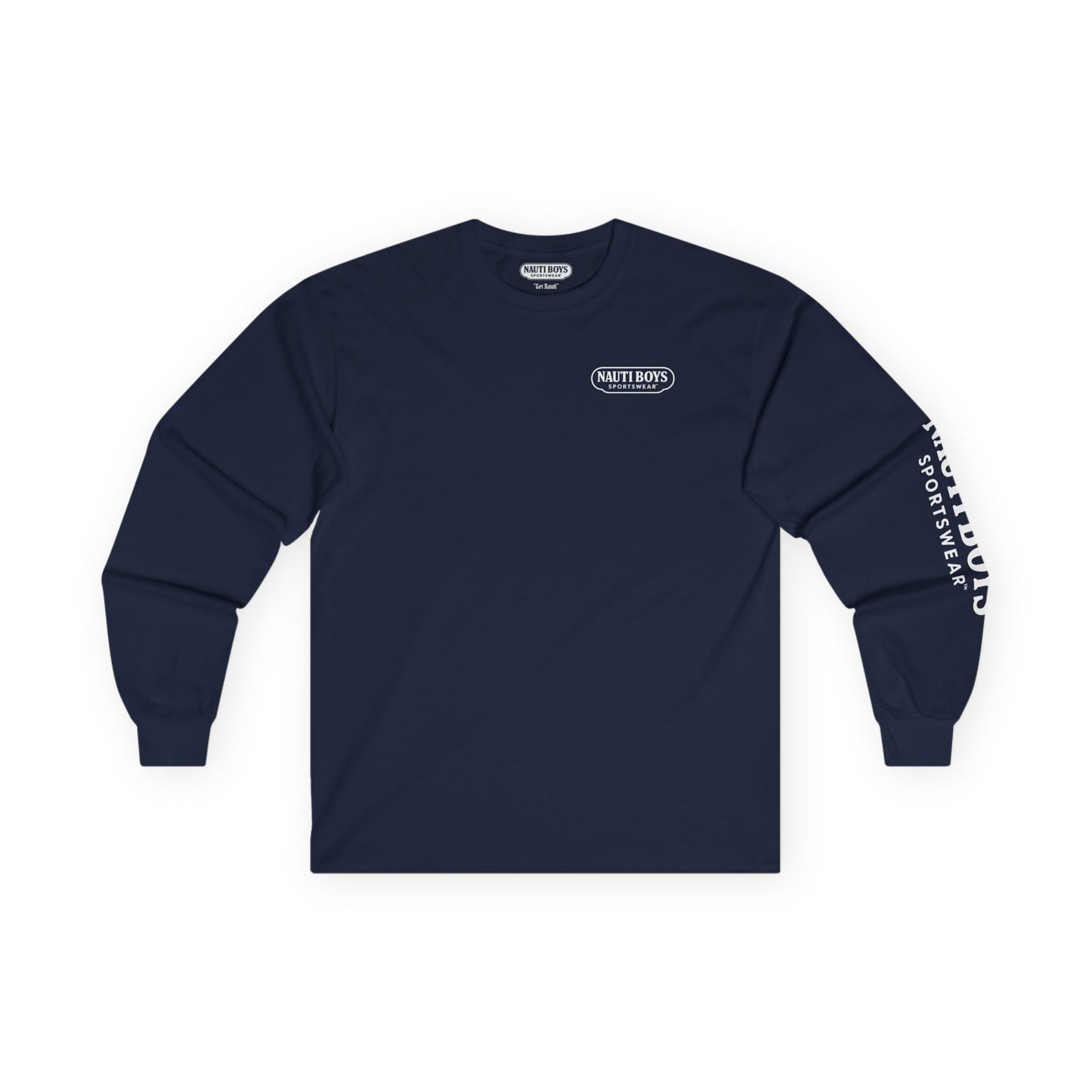 Unisex Nauti Boys Logo Long Sleeve Tee