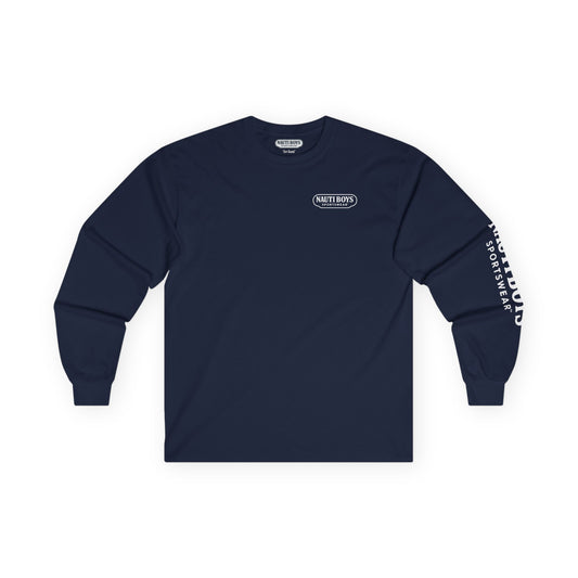 Unisex Nauti Boys Logo Long Sleeve Tee