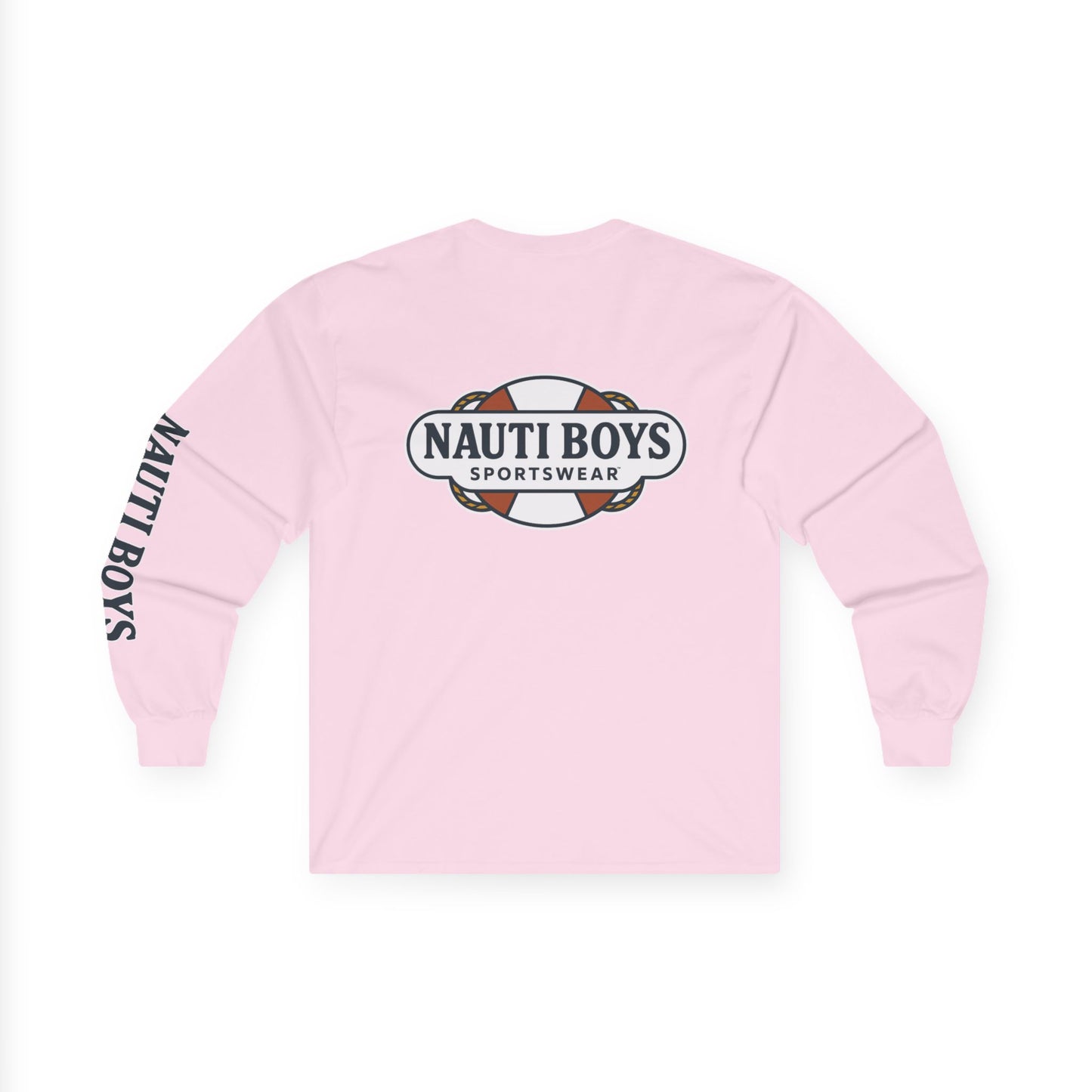 Unisex Nauti Boys Logo Long Sleeve Tee