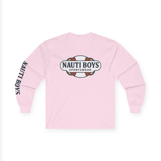Unisex Nauti Boys Logo Long Sleeve Tee
