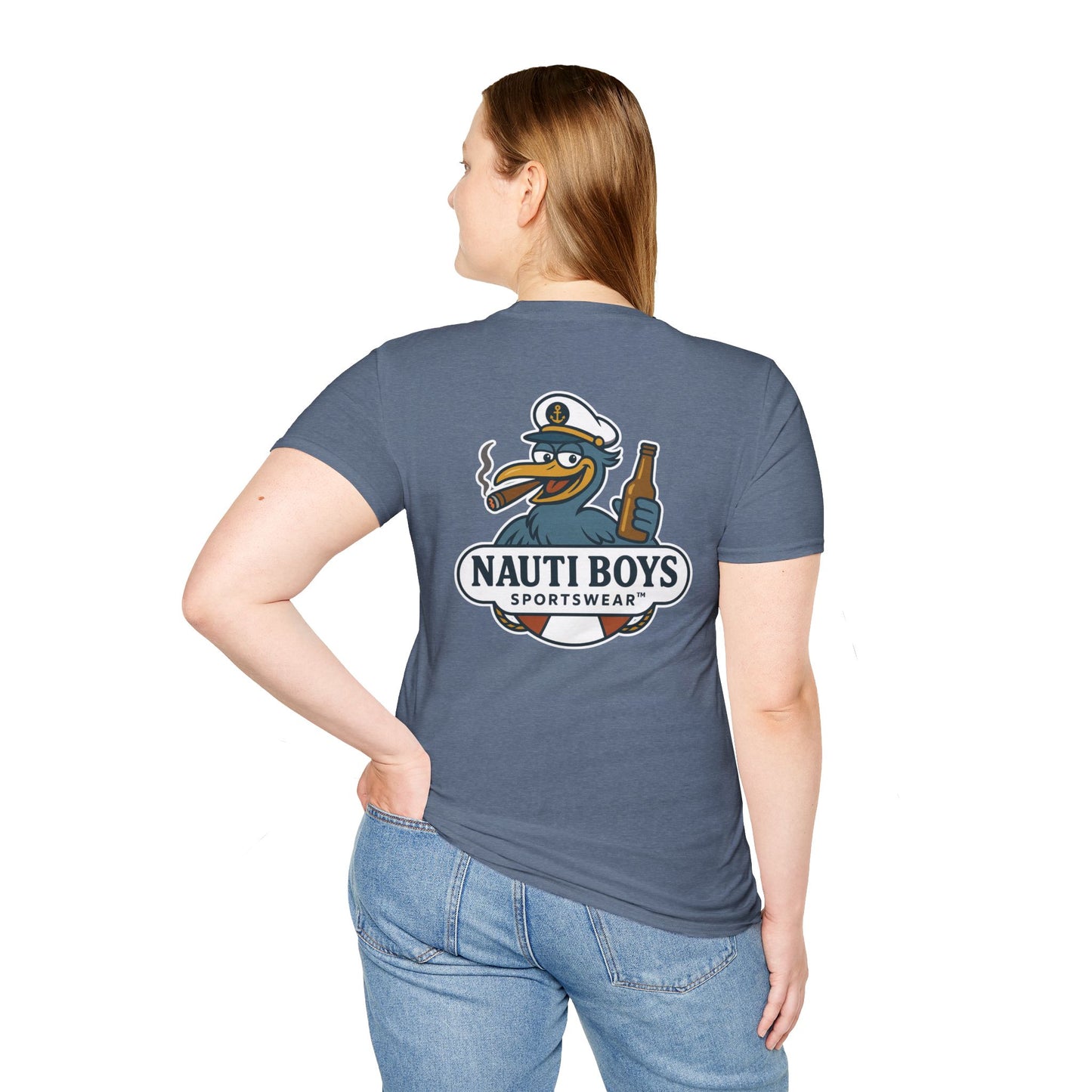 Unisex 'Buzz the Heron' Softstyle T-Shirt