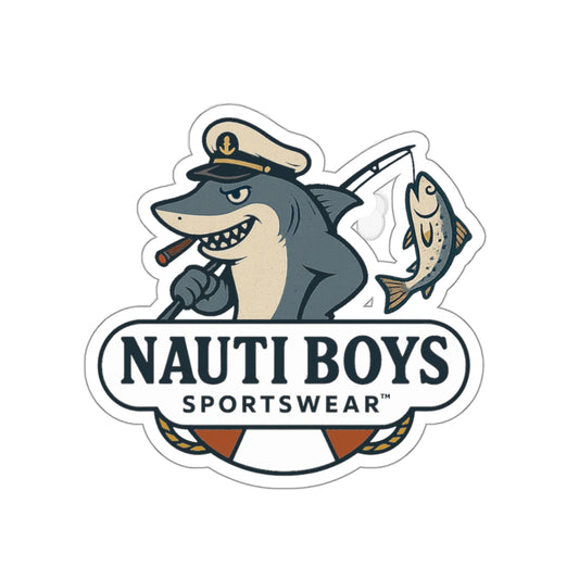 Nauti Boys 'Boozey Bruce' Die-Cut Sticker