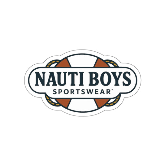 Nauti Boys Logo Die-Cut Sticker