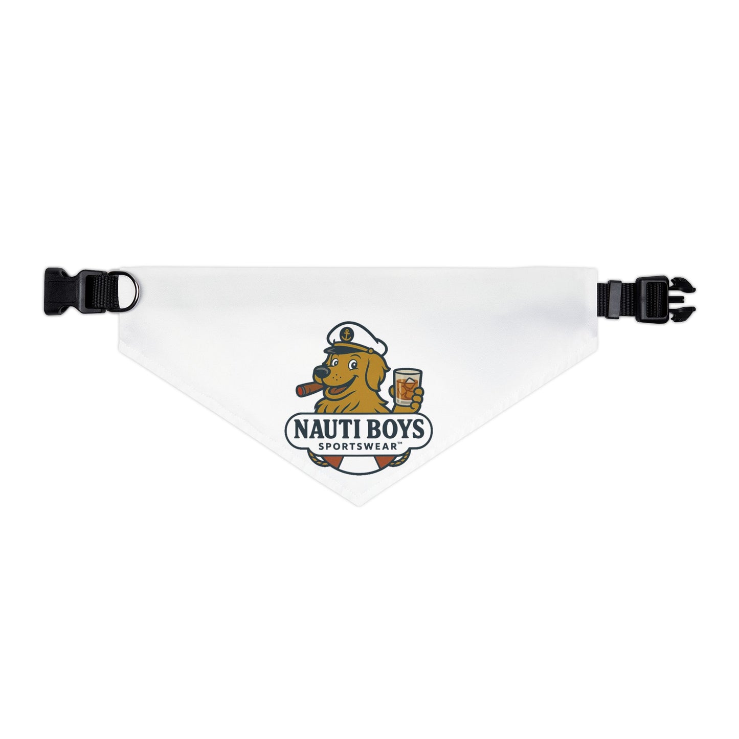 Nauti Boys 'Golden Boy' Adjustable Pet Bandana