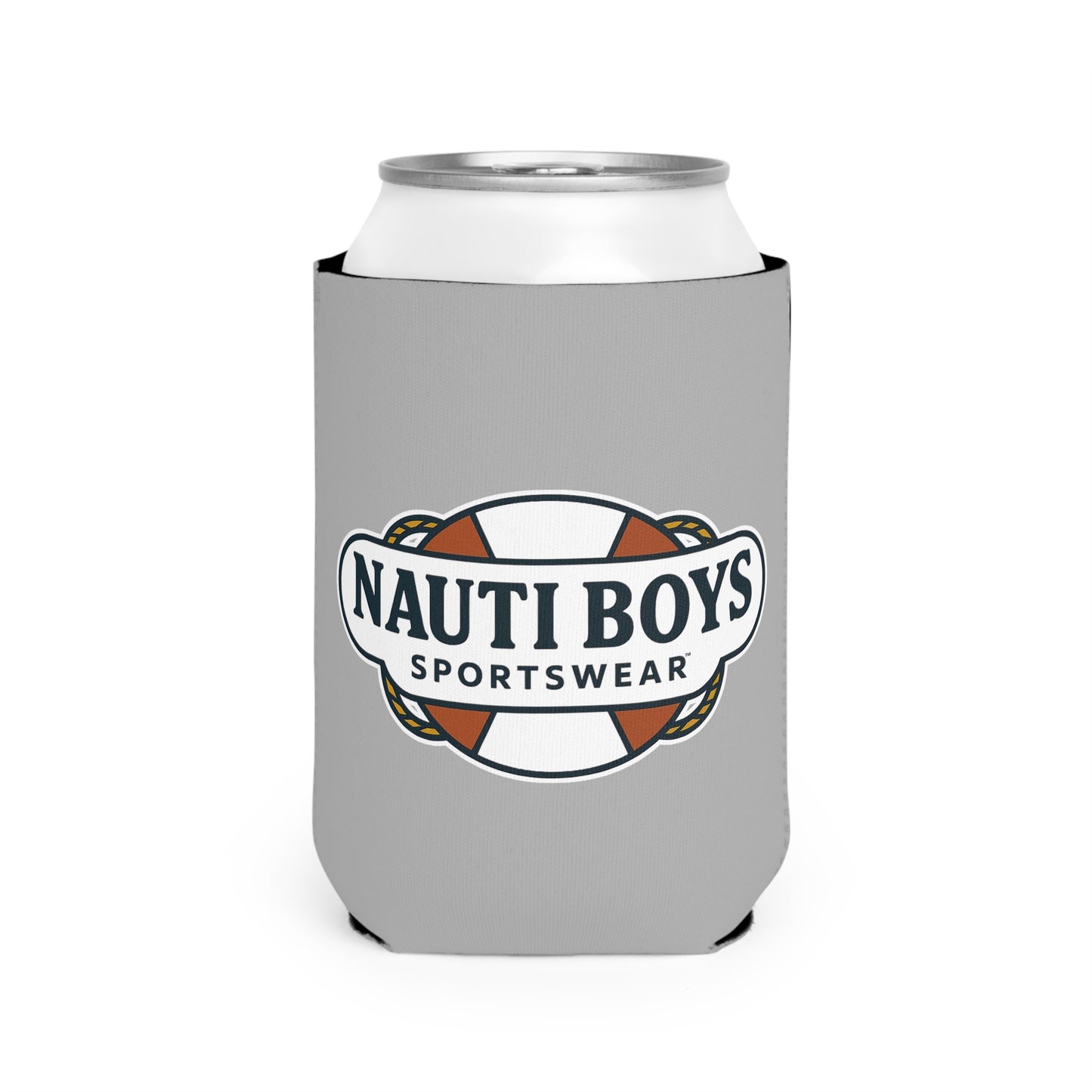 Nauti Boys Logo Can Cooler