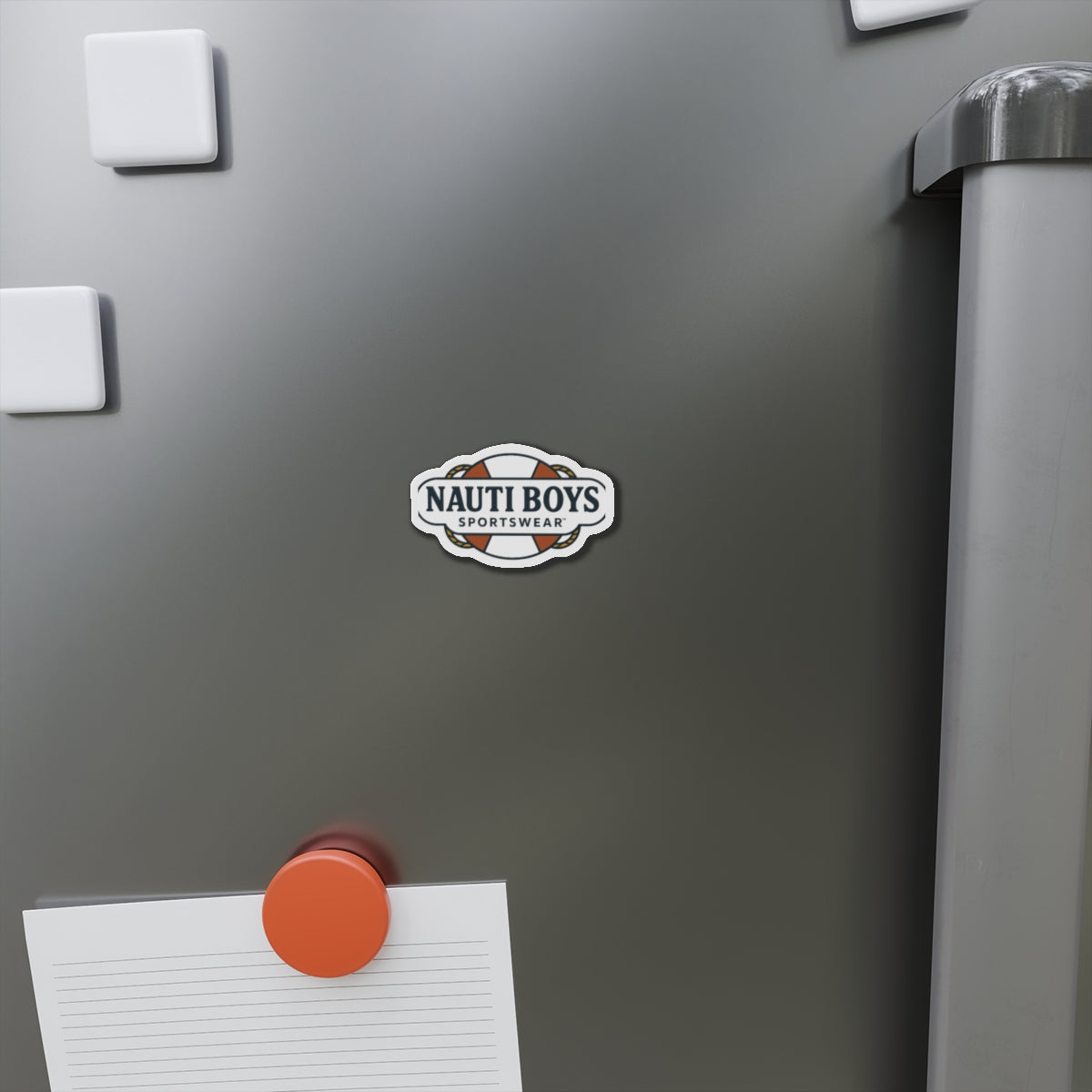 Nauti Boys Logo Die-Cut Magnet