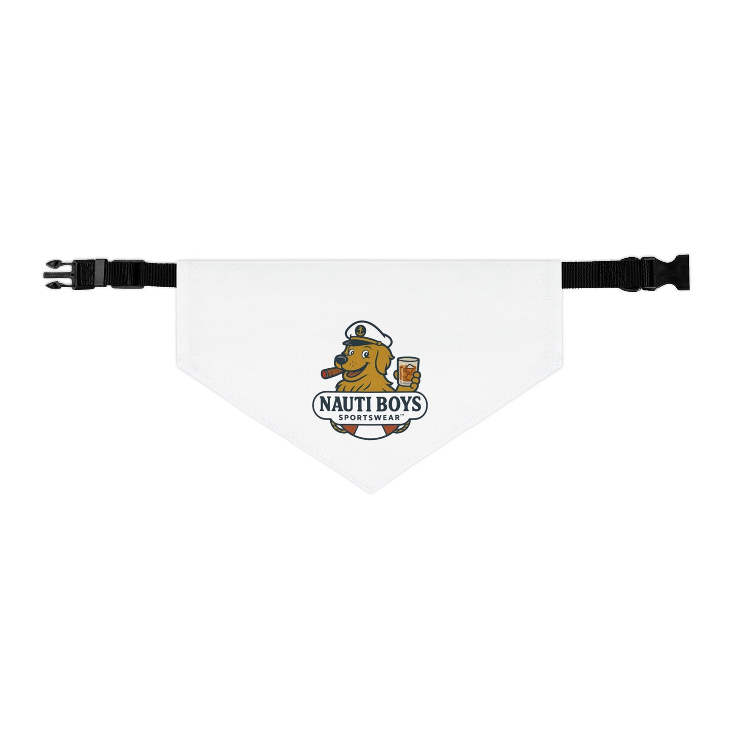 Nauti Boys 'Golden Boy' Adjustable Pet Bandana