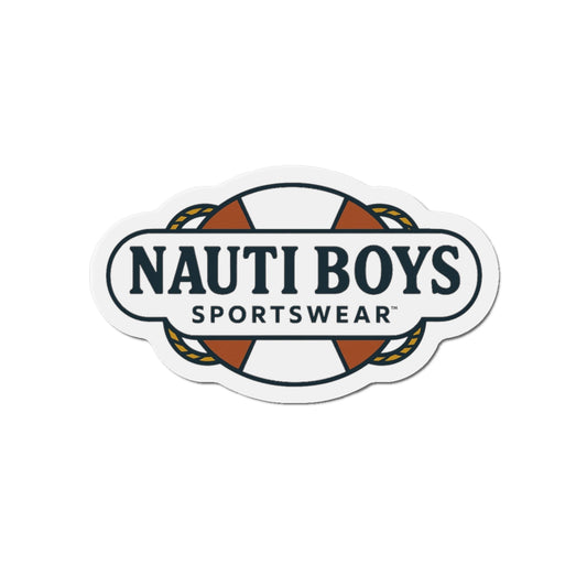 Nauti Boys Logo Die-Cut Magnet