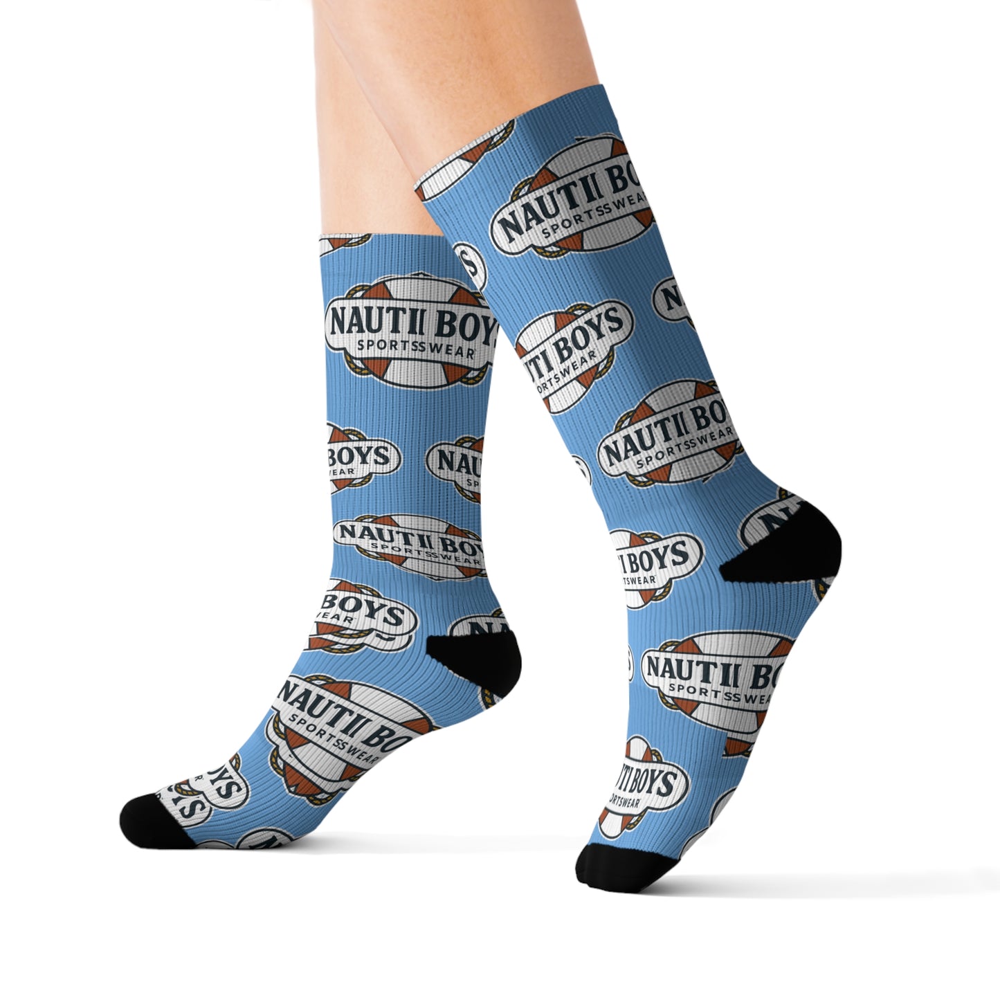 Nauti Boys Logo Socks